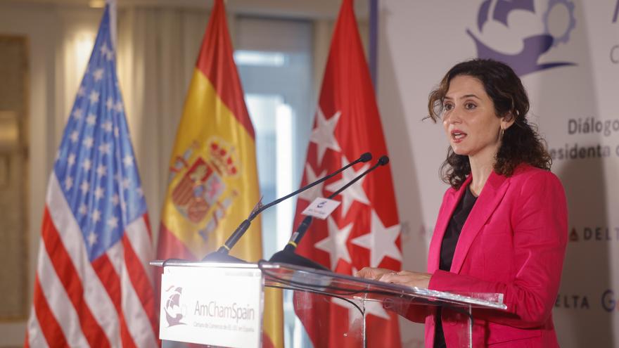 Díaz Ayuso: “Madrid es la región más solidaria aunque ahora pretendan algunos que nos convirtamos en el cajero automático del Gobierno” La presidenta Isabel Díaz Ayuso