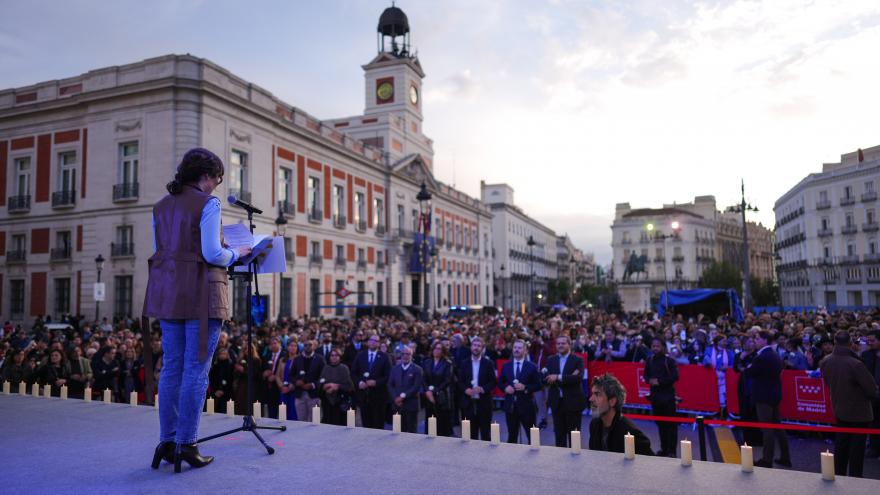 La presidenta Isabel Díaz Ayuso