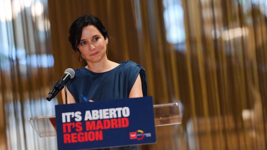 La presidenta Isabel Díaz Ayuso