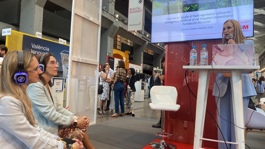 La viceconsejera Gutiérrez