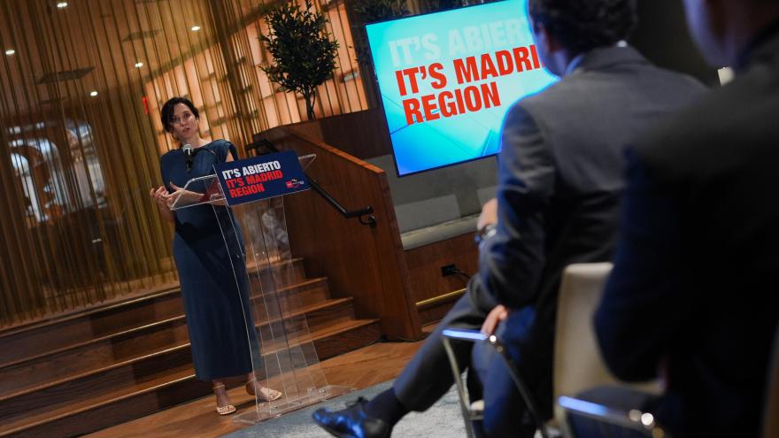 La presidenta Isabel Díaz Ayuso