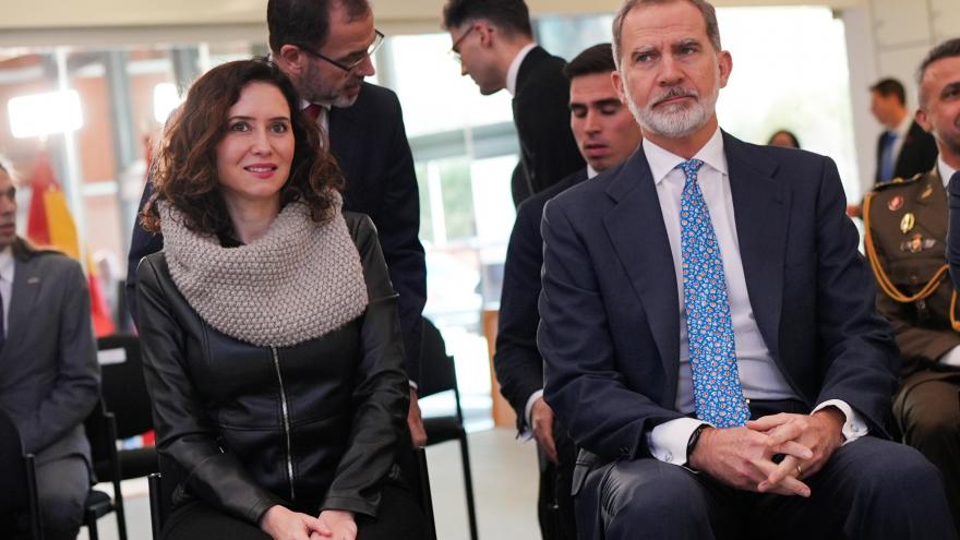 Díaz Ayuso, en la inauguración de la nueva Facultad de Ciencias de la Salud de la Universidad pública Carlos III de Madrid La presidenta Isabel Díaz Ayuso
