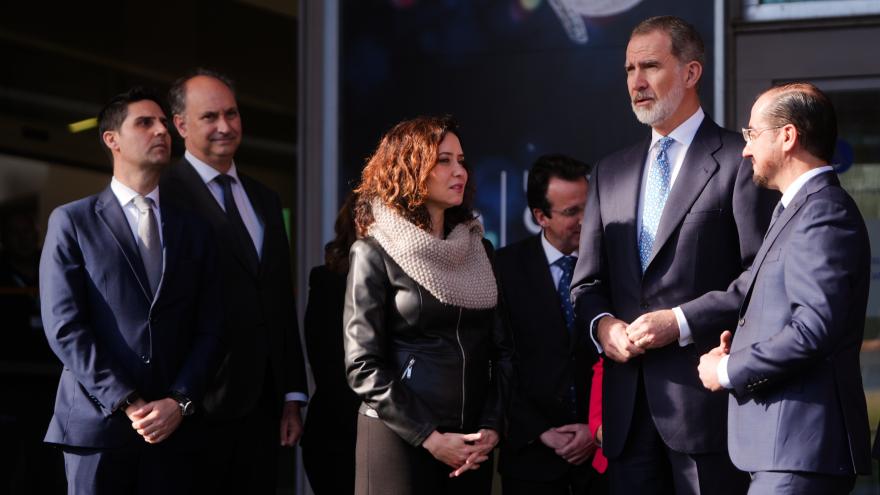 Díaz Ayuso, en la inauguración de la nueva Facultad de Ciencias de la Salud de la Universidad pública Carlos III de Madrid La presidenta Isabel Díaz Ayuso
