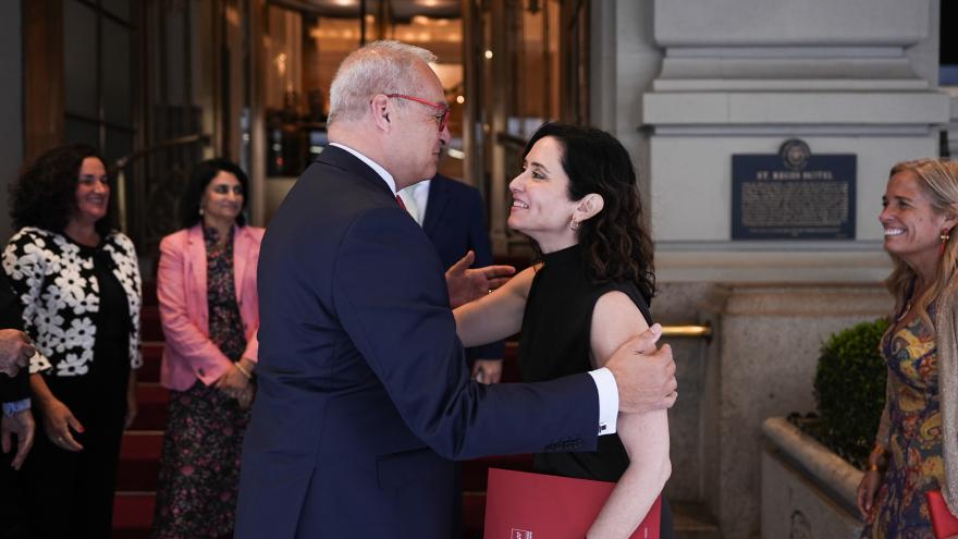 La presidenta Isabel Díaz Ayuso