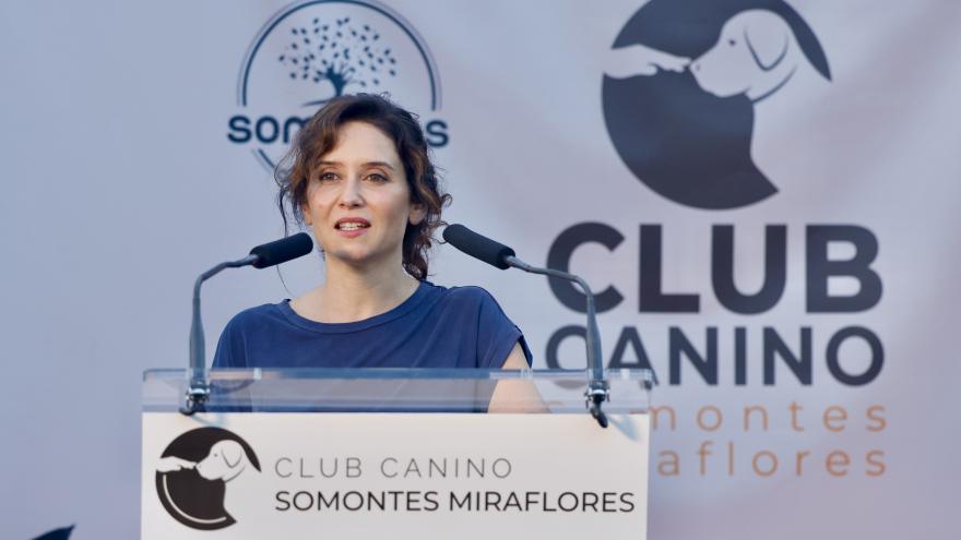 La presidenta Isabel Díaz Ayuso