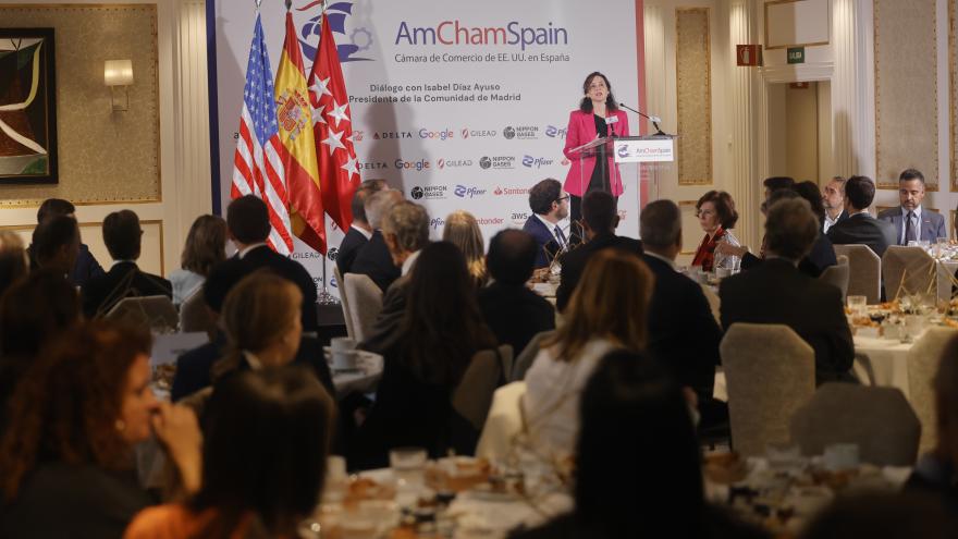 La presidenta Isabel Díaz Ayuso