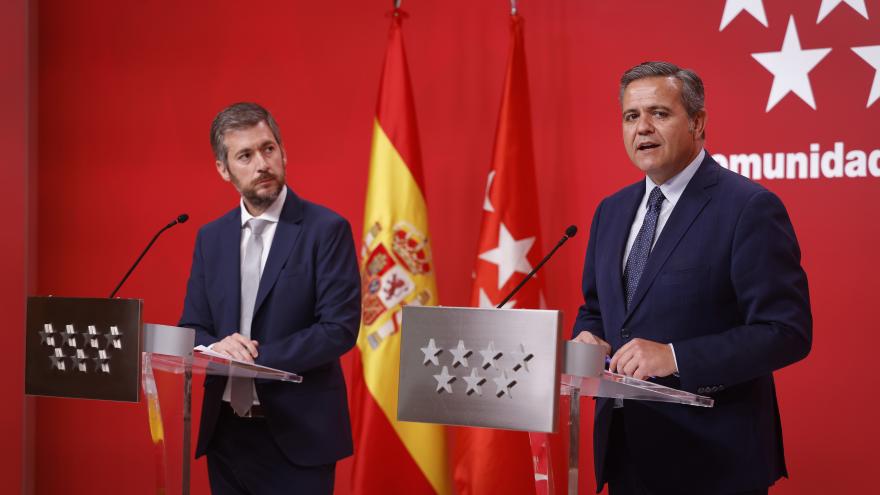 Counselors at a press conference
