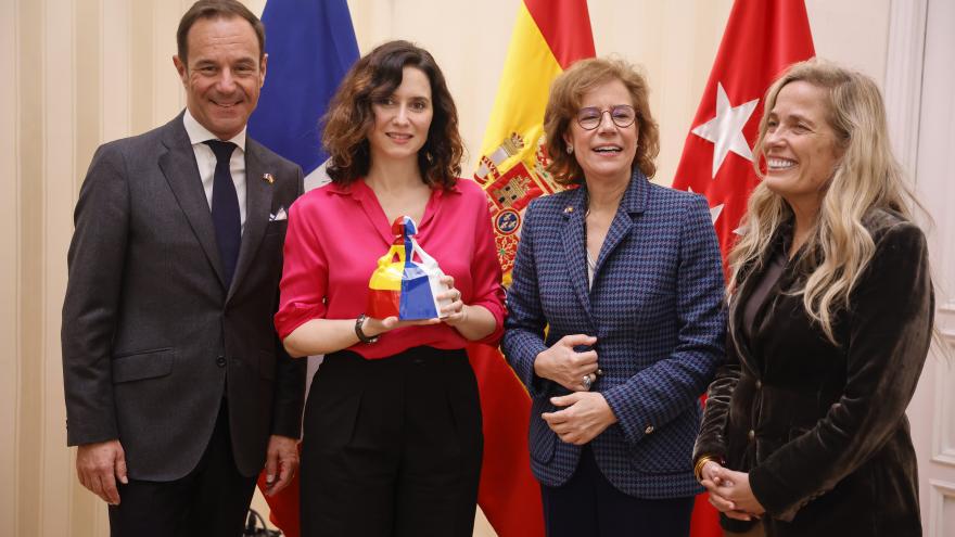 La presidenta Isabel Díaz Ayuso