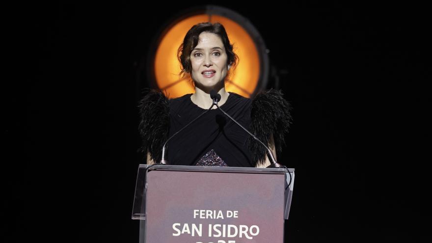 La presidenta Isabel Díaz Ayuso