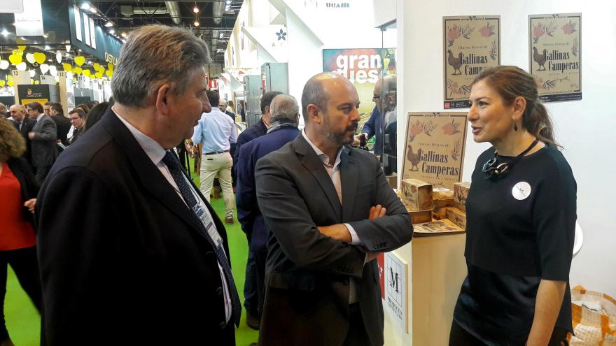 Rollán asiste a la inauguración de la Feria Internacional de Alimentación y Bebidas de Calidad, que se celebra hasta el jueves