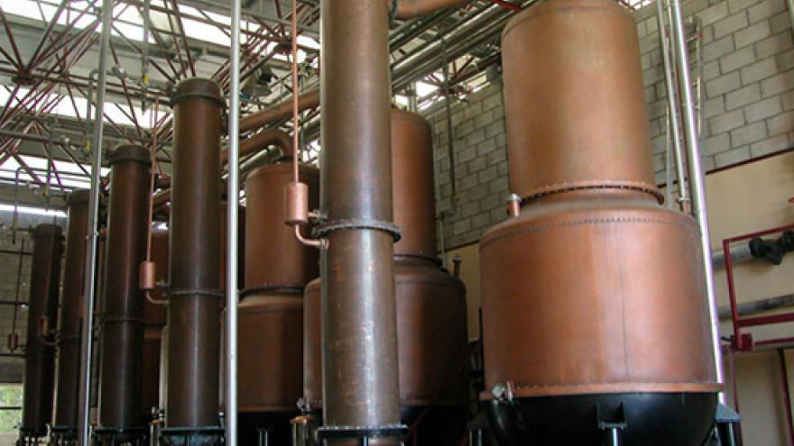 Anis de Chinchón distillation stills