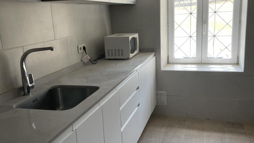 cocina del refugio de la morcuera
