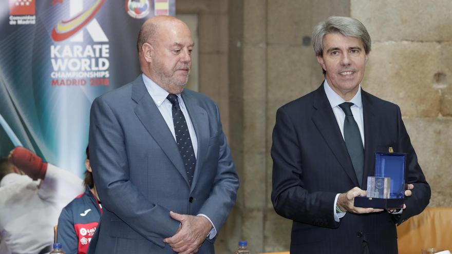 Ángel Garrido, presenta el Mundial de Kárate, un nuevo evento deportivo internacional que elige Madrid como sede