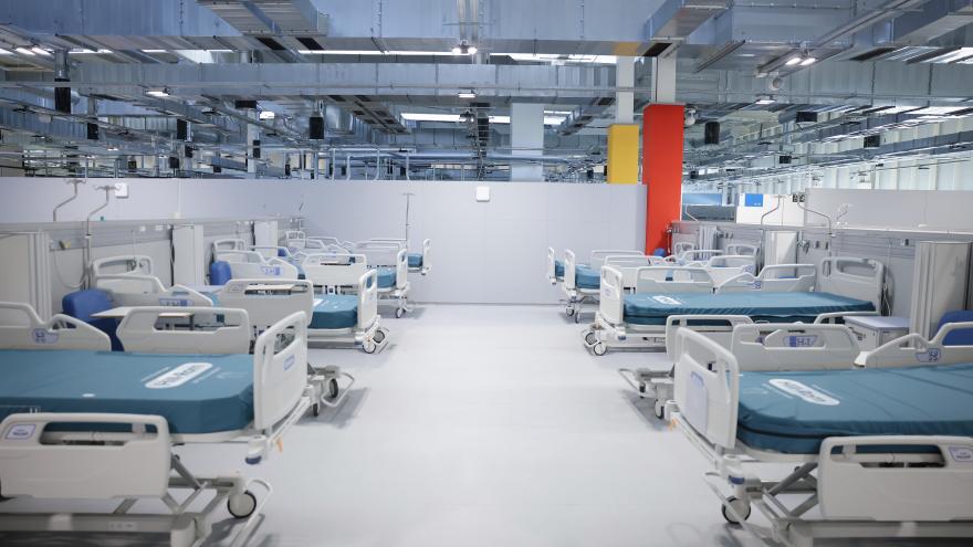 Instalaciones del Hospital público Enfermera Isabel Zendal 