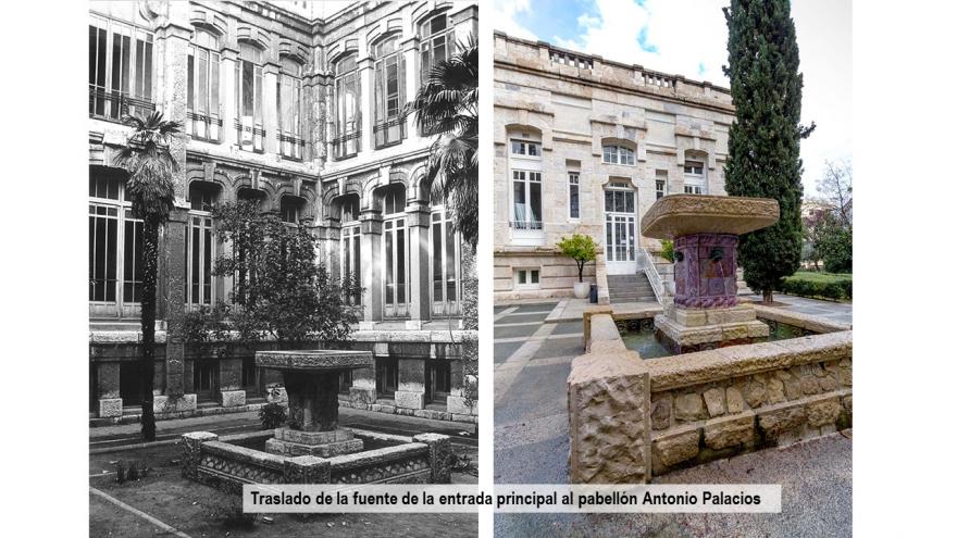 Imagen de una fuente del edificio