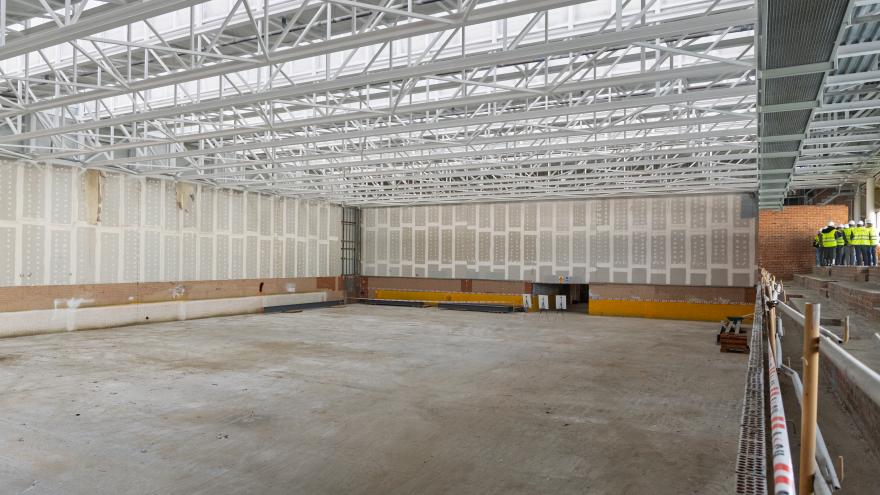 obra en el Complejo Deportivo Municipal  Condesa de Chinchón