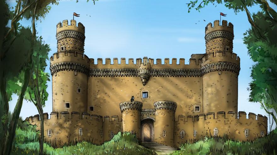 Uno de los castillos de las Rutas de Castillos de la región
