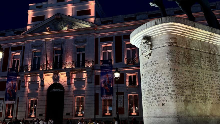 Real Casa de Correos - Iluminación Día Nacional Epilepsia