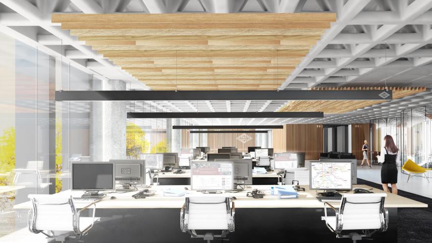 Imágenes del proyecto de la nueva sede de Metro de Madrid denominado Centro Tecnológico Administrativo