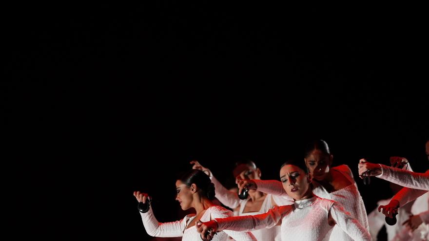 Bailarinas del Ballet Español de la Comunidad de Madrid