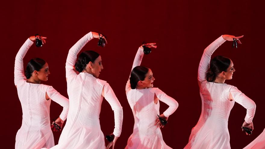 Bailarinas del Ballet Español de la Comunidad de Madrid