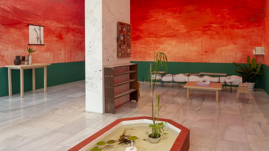 Sala de la exposición Licra