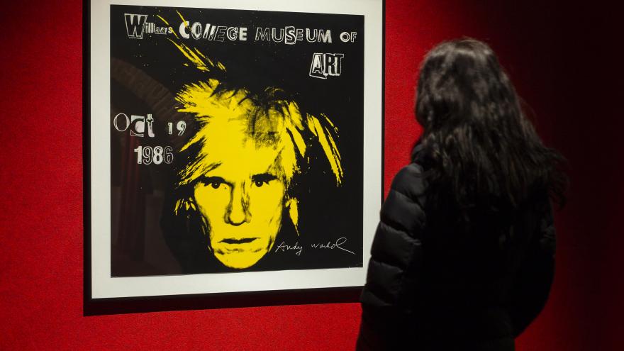 Imagen de la exposición de Andy Warhol