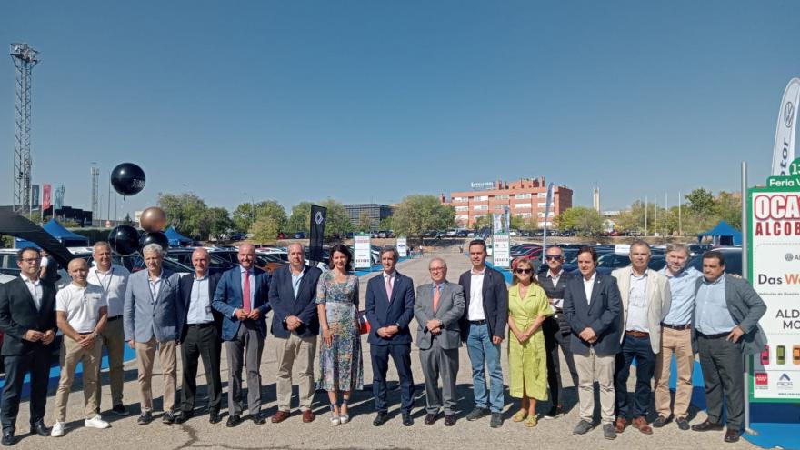 Inaugurando la feria Renovauto 2022