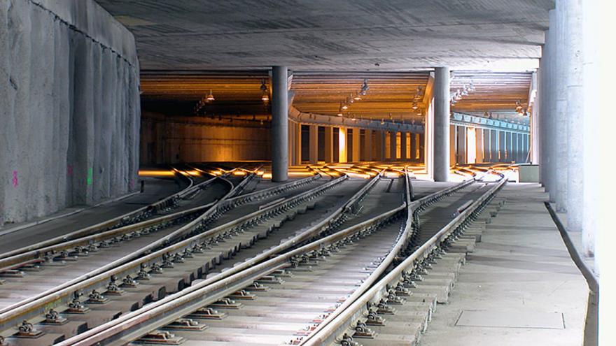 Crossroads at the El Bercial depot
