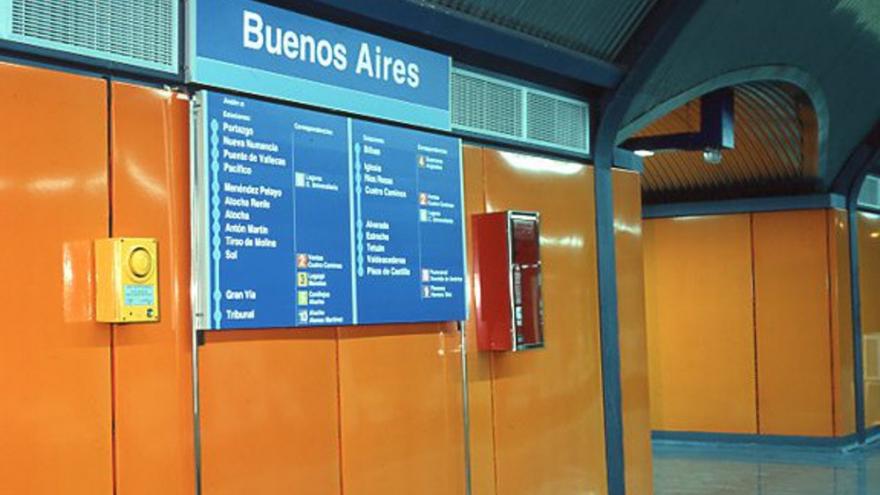Signaling in the station of Buenos Aires