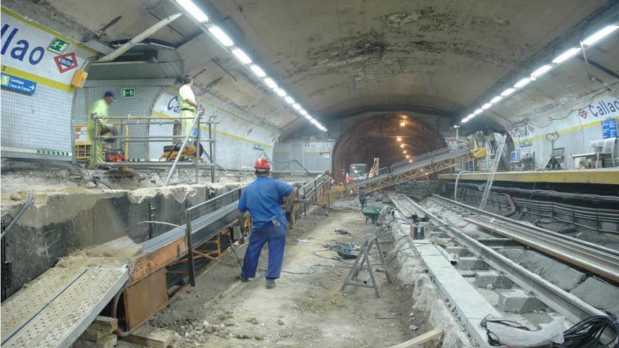 Phase 6, completion of civil works and concreting of the track