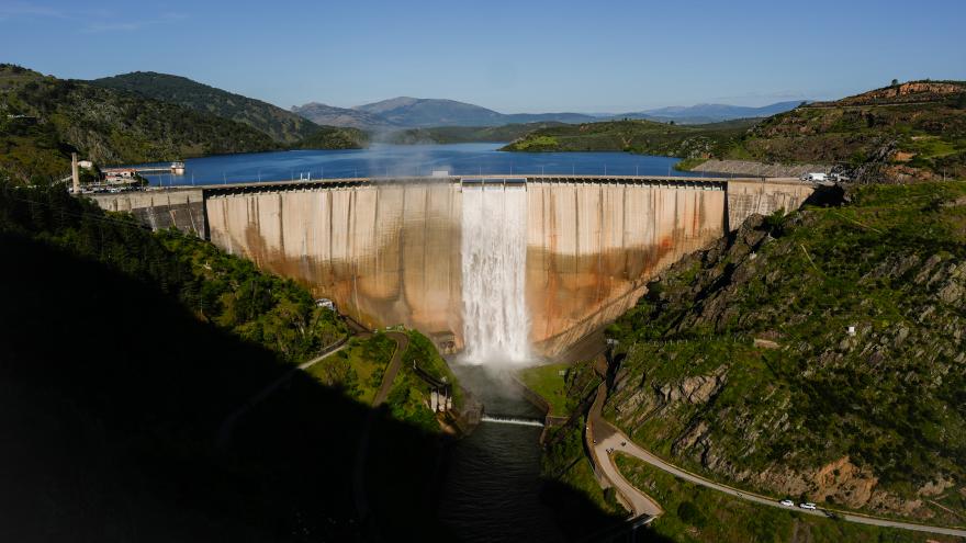 Vista del embalse de El Atazar