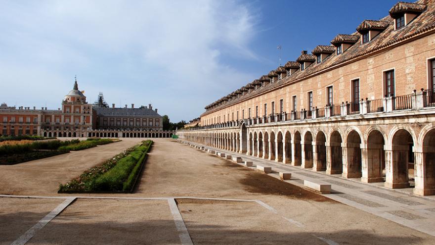 Galería de la Casa de Oficios y Caballeros. Aranjuez. 