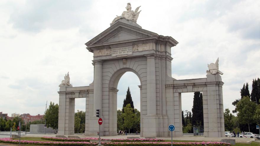 Door of San Vicente. Madrid