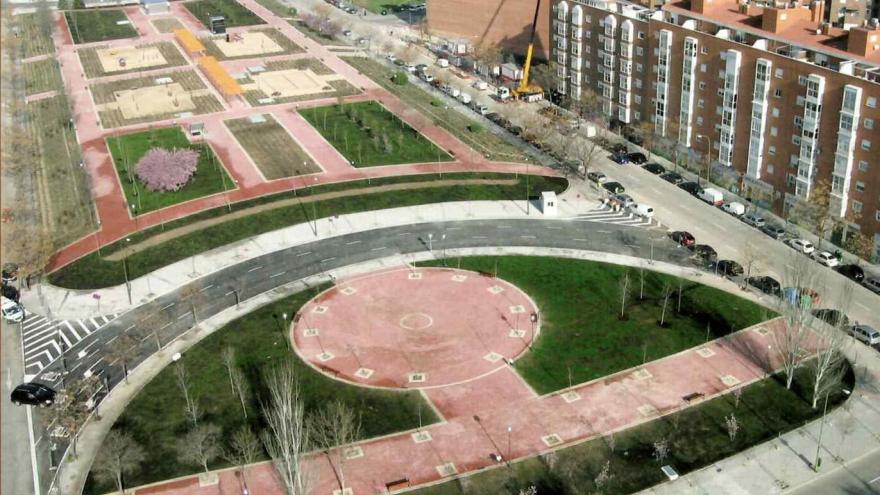 Situación final de la reurbanización de Las Rosas