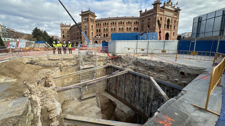 obras de modernización y accesibilidad de la estación de Metro Ventas