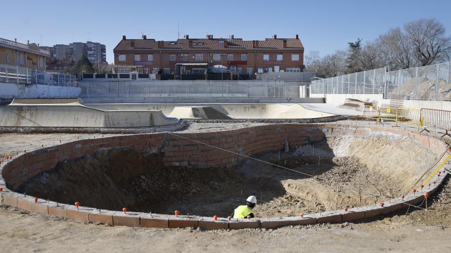 nuevo skate park en Móstoles skate park