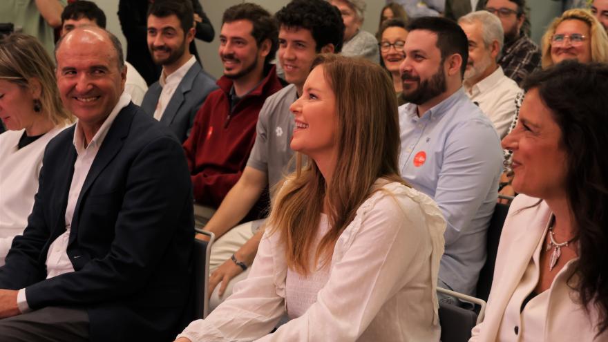 La consejera Ana Dávila durante la entrega de los Premios Emprendimiento Joven Carné Joven