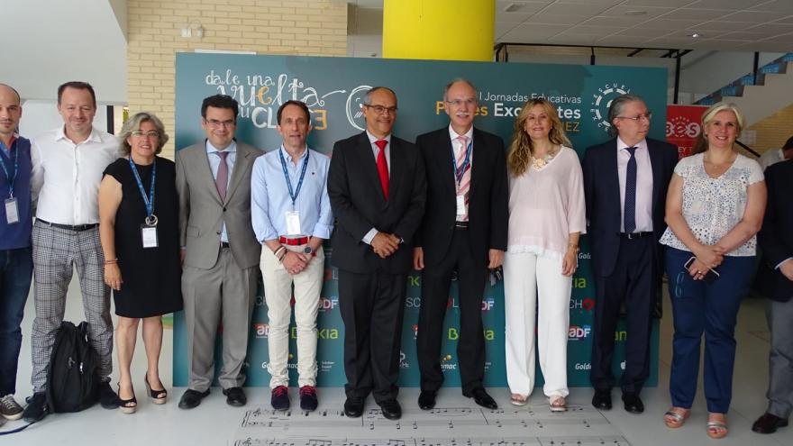Van Grieken ha inaugurado hoy las I Jornadas Educativas ‘Profes Excelentes’ sobre la metodología flipped classroom