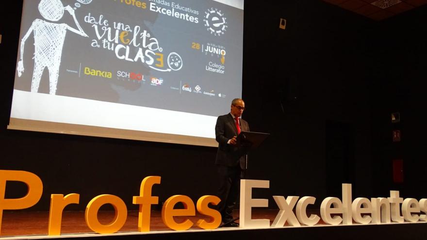 Van Grieken ha inaugurado hoy las I Jornadas Educativas ‘Profes Excelentes’ sobre la metodología flipped classroom