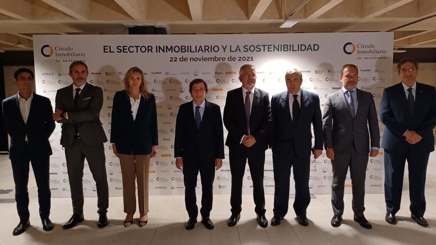 Paloma Martin durante la celebración del 30o Aniversario del Círculo Inmobiliario