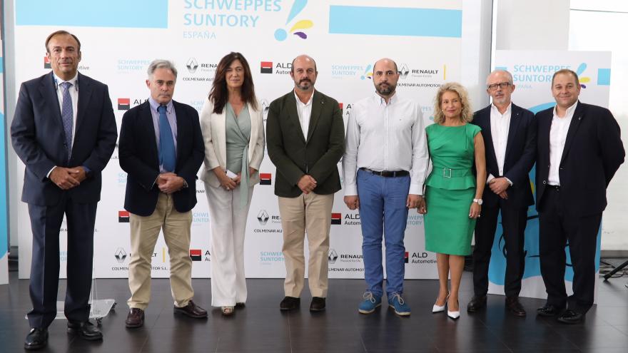 Pedro Rollán durante la visita
