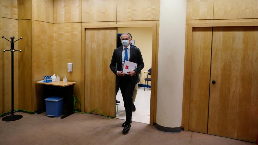 El consejero de Sanidad, Enrique Ruiz Escudero
