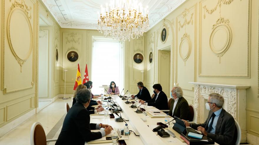 Díaz Ayuso preside la reunión del Consejo de Gobierno en la Real Casa de Correos