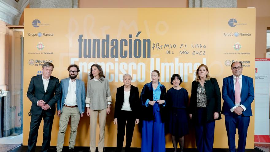 Marta Rivera en la entrega del XII Premio Francisco Umbral al Libro del Año 2022