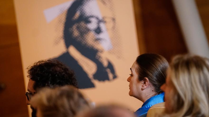 Marta Rivera en la entrega del XII Premio Francisco Umbral al Libro del Año 2022
