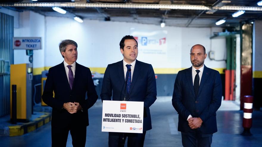 Ignacio Aguado durante la presentación