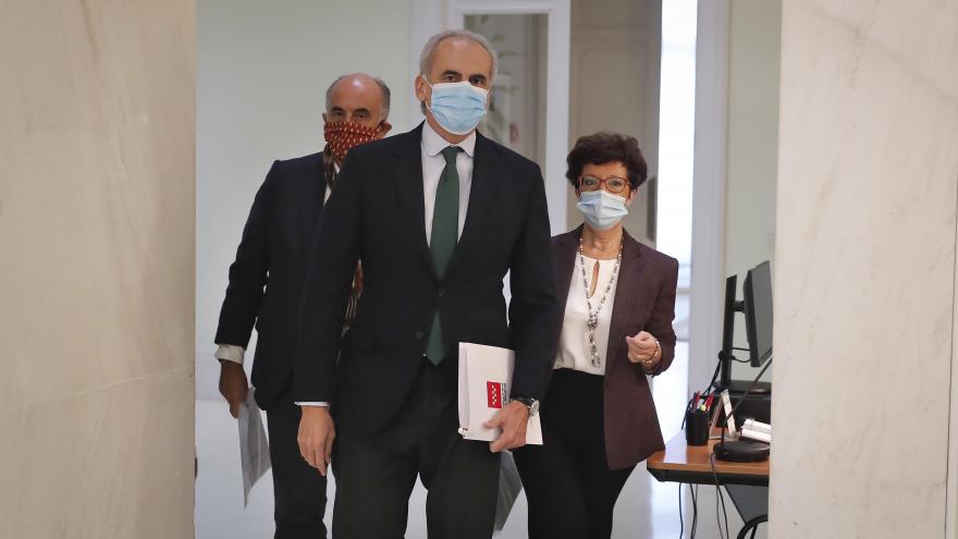 Enrique Ruiz Escudero, Antonio Zapatero y Elena Andradas