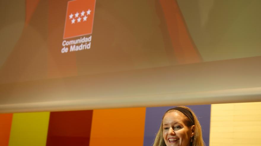 Dávila entrega los Premios Enrique Maya La consejera Ana Dávila durante la entrega de los Premios Enrique Maya