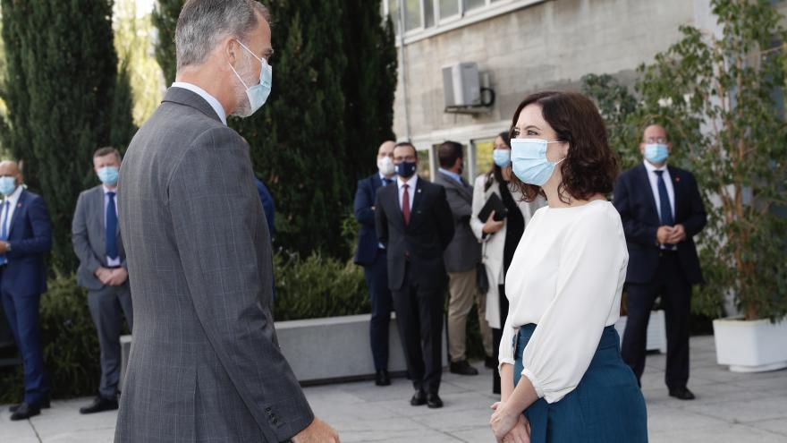 Díaz Ayuso en la apertura del curso universitario 2020/21